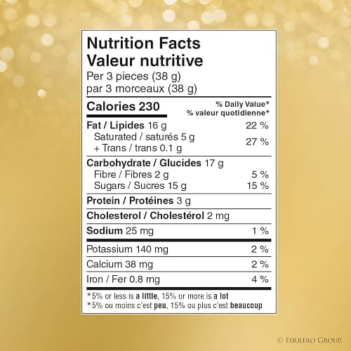 FERRERO ROCHER Fine Hazelnut Milk Chocolate Gift Box; 48 Count; Ideal Hostess Gift; 600g thumbnail 2