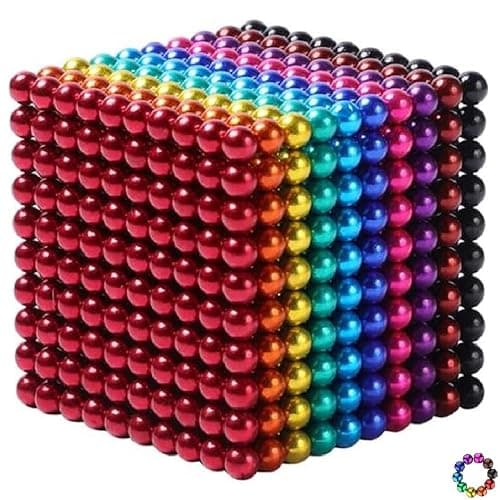 Magic Kits & Accessories - 1000 Pieces, Magnetic Tricks-Balls Toys, Upgrade Magnet Challenge-Beads Game Putty Toy Slime X279 - Image 1