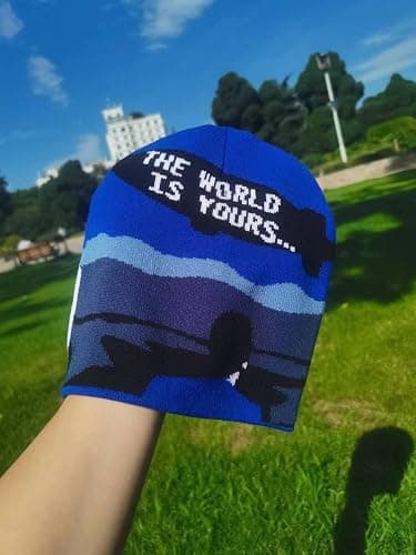 QWEOHBUA Beanie Y2k Beanies Women's Cap Winter for Women Hats Accessories thumbnail 3