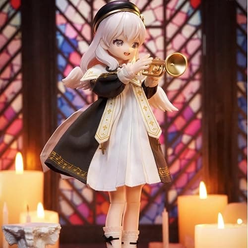 CALEMBOU MJD Blind Box, Light Nightmare Twin Series 8.6inch Ball Jointed Doll, Cute Dress Up Doll with Joints, Collection BJD Action Figure Toys for Girls Boys (Light Nightmare Twin 1pc) thumbnail 3