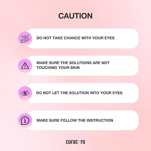 Curacoro Lash Lift Kit - Professional Eyelash Perm Kit, Semi-Permanent Lash Curling, Nourishing Collagen, Hygiene Safe & Easy to Clean, All-in-One for Professional Use thumbnail 9