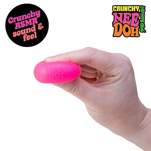Schylling NeeDoh Teenie Quad Squad Needoh 4 Pack - Sensory Squeeze Toy - 1.5" in Diameter - Colors May Vary thumbnail 4