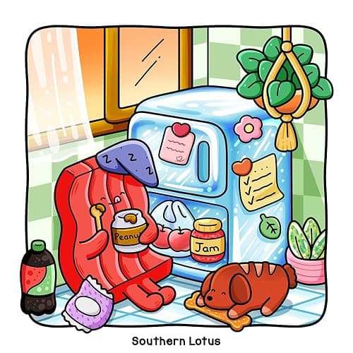 Breakfast Club: Coloring Book for Adults and Teens Featuring Cozy Food and Drinks in Funny Moments and Comfy Times for Relaxation (Cute & Easy Coloring) thumbnail 3