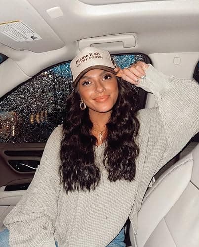 Bottom Shelf Blame It All On My Roots Funny Foam Trucker Hat Unisex with Hat Pin thumbnail 6
