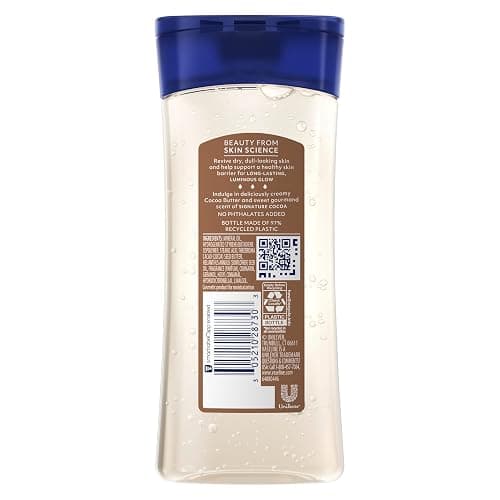 Vaseline Intensive Care Cocoa Radiant for Glowing Skin Body Gel Oil Made with Pure Cocoa Butter + Replenishing Oils 6.8 fl oz thumbnail 2