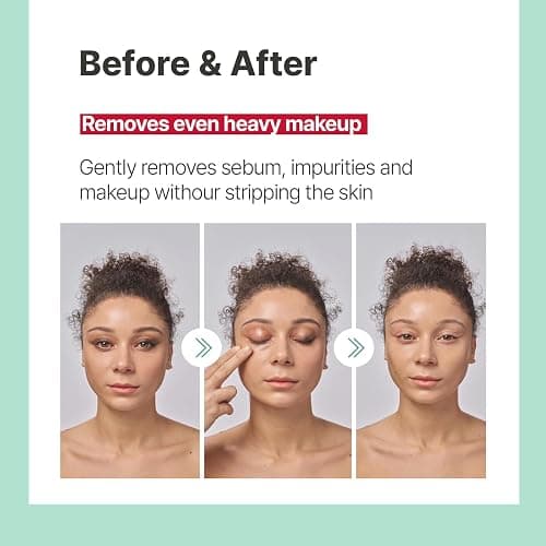 Illiyoon Gentle Deep Cleansing Oil | Lightweight Facial Cleanser with Coconut Oil & AHA/BHA for Makeup, Fragrance-Free, Sebum & Blackhead Removal, Korean Skin Care, 8.45 fl.oz. thumbnail 7