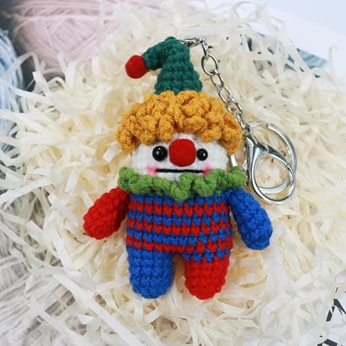 FYZ Brothers Hand Made Cute keychains for Women,Funny Birthday Christmas Gift Decorate of Car Key,Backpack Pendant thumbnail 2