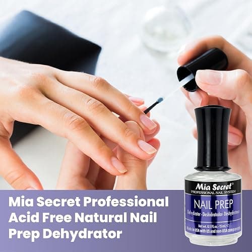Mia Secret 15 ml Nail Dehydrator and Primer, Acid Free Base Coat Natural Prep Dehydrate & Bond Primer Kit, Acrylic Nail Supplies thumbnail 3