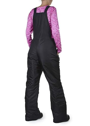 Arctic Quest Womens Ski Snow Bibs Pants Insulated Water Resistant Overalls Snowboarding Winter Waterproof Pants Women thumbnail 2