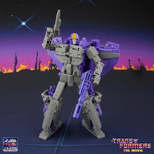 Transformers Studio Series The The Movie Astrotrain, Leader Class 6.75-Inch Converting Action Figure, Robot Toys for Ages 8+ thumbnail 9