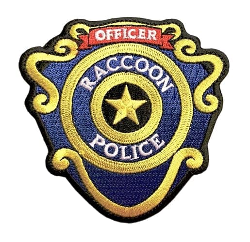 Miltacusa Raccoon Officer Patch (3.5 inch-Iron on sew on-OP1) - Image 1