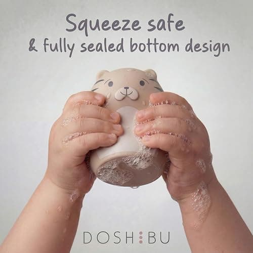 Noah's Ark Silicone Floating Bath Toy Set for Toddlers 18M+ Includes 7 Pieces Boat Animals and Waterproof Bible Storybook Educational Sensory Learning Nordic Color Design Montessori Faith Play thumbnail 4