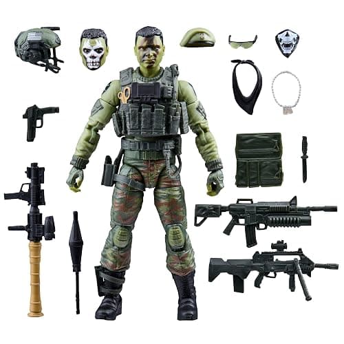 G.I. Joe Classified Series Legacy Collection: Action Soldier - Special Forces, Collectible 6 Inch Action Figure Set with 16 Accessories | G.I. Joe Classified 6 Inch Action Figure Legacy Deluxe - Special Forces Soldier - Image 1