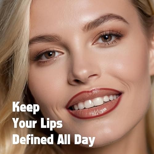 KIMUSE Peel Off Lip Stain, Long Lasting Lip Stain, Waterproof Lip Stain Peel Off, Transfer-Proof, Highly Pigmented Color Lip Liner Stain, Matte Finish - Black Cherry thumbnail 5