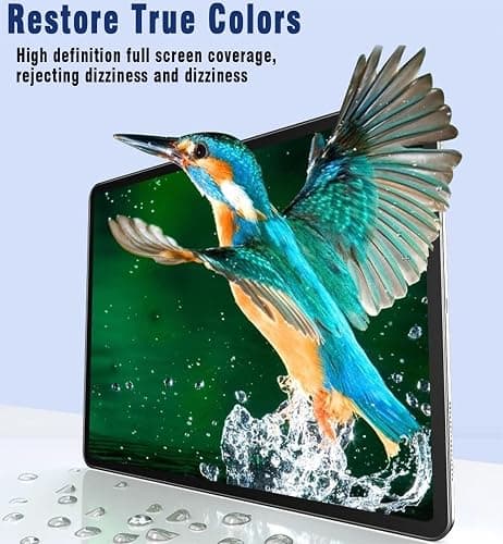 Himover Anti-Spy Tempered Glass Film Guard for iPad 10th 2022 10.9" / 11th A16 2025 11", Anti-Scratch, Anti-Shock Privacy Screen Protector for iPad 10/11 Generation, Black Security Screen thumbnail 9