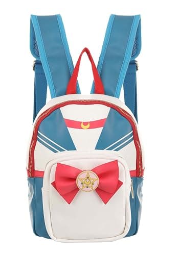FUN.COM Sailor Moon Cosplay Mini Backpack for Adults – Officially Licensed Anime-Inspired Bag with Adjustable Straps - Image 1