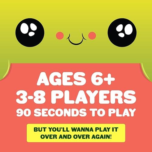 Exploding Kittens Happy Salmon 3-8 Players - Ages 6+ - 90 Second Rounds - Easy to Learn Quick Matching Card Game - Party Game, Family Game Night, Kid and Adult Card Game thumbnail 8