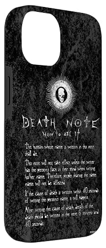 Death Note How to Use It Case for iPhone 14 thumbnail 3