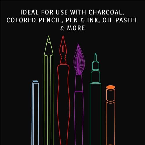 Bienfang Sketch Pad 8.5x11 Inch, (2-Pack) 100 Sheets of 60lb 90gsm Art Paper, Spiral Bound Sketch Book Drawing Notebook thumbnail 5