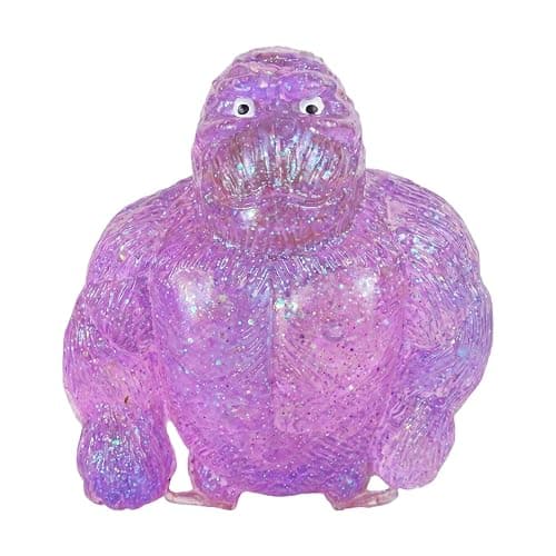 Monkey Fidget Toys, Sensory Toys for Adults, Monkey Malt Sugar Filled Stress Balls for Anxiety Stress Relief, Party Favors, Sugar Squeeze Fidget Toy for Birthday One Size - Image 1