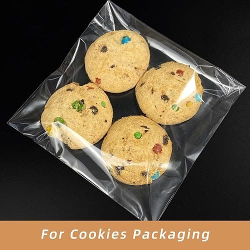 5x5 Inch Cookie Bags, 120 Pcs Clear Self Sealing Cellophane Treat Bags for Candy, Jewelry, Gift Wrapping, Party Favors, Crafts, Cookie Wrappers Self Adhesive thumbnail 6