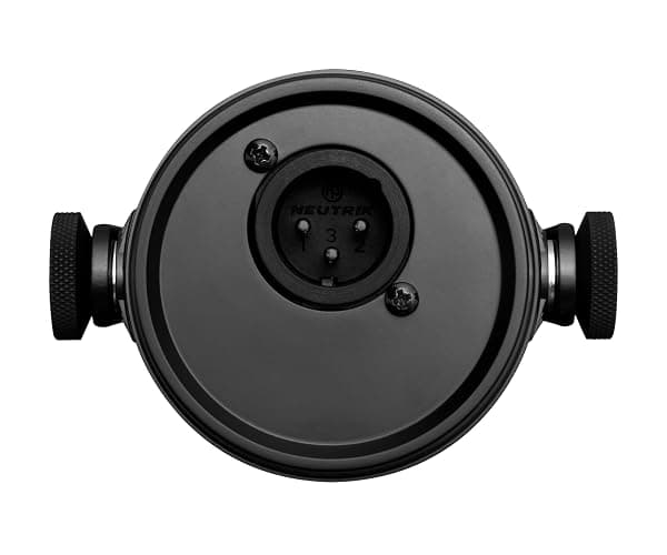 Shure MV7X XLR Podcast Microphone pour le Podcasting, l'enregistrement, la Diffusion en Direct et les Jeux, Sortie Casque Intégrée, XLR, Technologie d'isolation de la Voix - Noir thumbnail 3