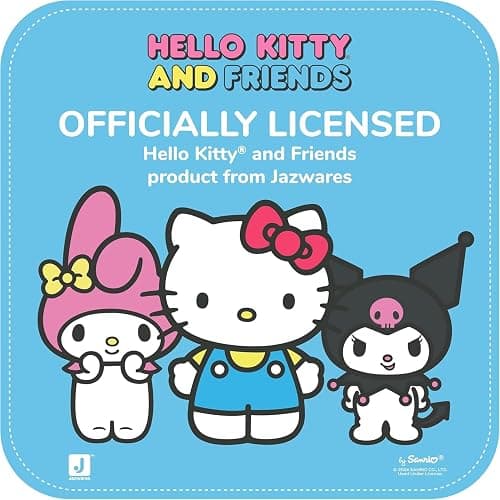 Hello Kitty and Friends 8" Plush 2-Pack - Hello Kitty & Kuromi - Officially Licensed - Get Two 2025 Authentic Limited Edition Collectible Soft Stuffed Animal Toy Figures - Gift for Kids, Boys, Girls thumbnail 7