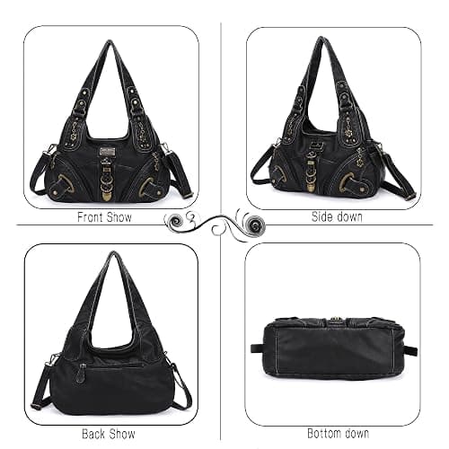 Angelkiss Hobo Purses and handbags for Women Satchel Handbag Women Purses Large Daily Shoulder Bags | Purses, handbags, Handbag, Women Purses, Large, Daily thumbnail 4