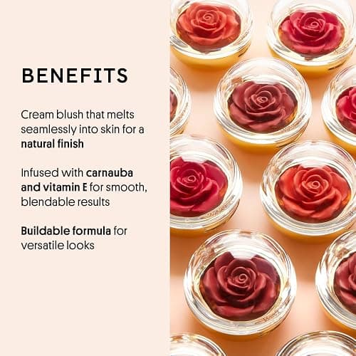 WINKY LUX Cheeky Rose Cream Blush - Tea Time, High-Pigment Light Pink thumbnail 3