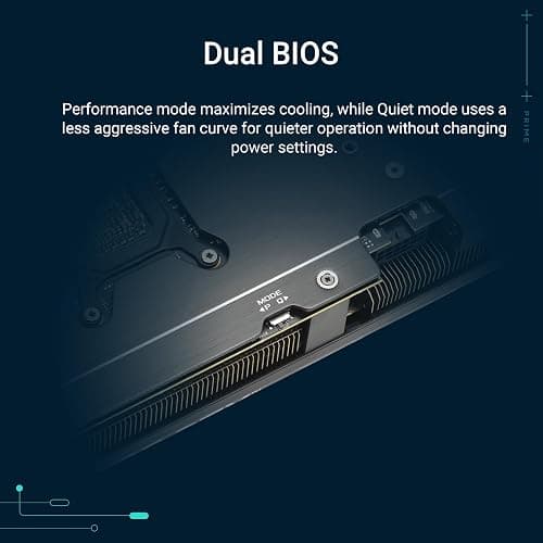ASUS SFF-Ready Prime NVIDIA GeForce RTX™ 5070 OC Edition Graphics Card (PCIe® 5.0, 12GB GDDR7, HDMI®/DP 2.1, 2.5-Slot, Axial-tech Fans, Dual BIOS), 3 Year Warranty thumbnail 5