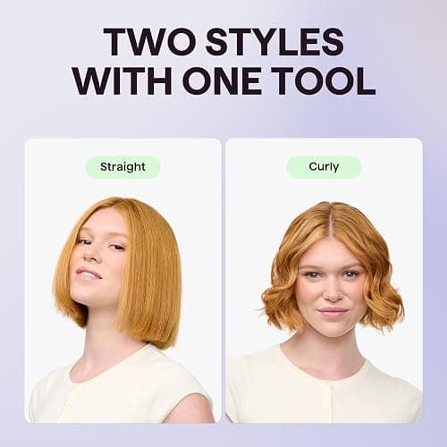 Wavytalk 0.65" Pencil Flat Iron, Cool Curl Pencil, Small Airflow Styler and Straightener for Short Hair, Pixie Cut and Edges, Curling Iron for Short Hair with 360º Cool Airflow, Black thumbnail 6