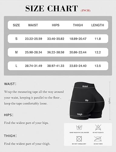 Niipty 3 Pack Workout Gym Shorts Women Scrunch Butt Lifting Seamless High Waist Yoga Booty Shorts for Women thumbnail 2