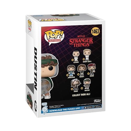 Funko POP! TV: Stranger Things - Hunter Dustin Henderson with Shield​​ - Collectable Vinyl Figure - Gift Idea - Official Merchandise - for Kids & Adults - TV Fans - Model Figure for Collectors thumbnail 3