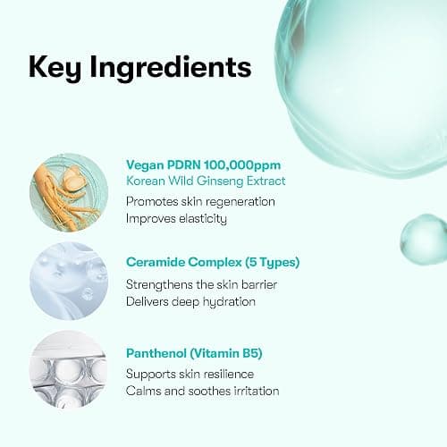VT COSMETICS PDRN 100 Essence, Intensive Glow Serum, 1.01 fl. Oz. | 100,000ppm Vegan PDRN, Skin Restoration & Plumping, Hydrating & Moisturizing, Firming, Fine Lines thumbnail 3