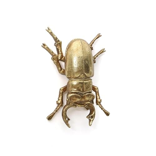 Xinleitan Gold Insect Wall Decor - Unique Bug and Beetle Design Gold Resin, Perfect for Victorian and Modern Home Decor - Image 1