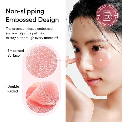 Abib PDRN Retinal Eye Patch, Hydrogel Masks for Dark Circles, Puffiness, Fine Lines, 60 Patches, 84g, with Niacinamide, K-Beauty Skincare thumbnail 6