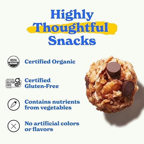 MadeGood Granola Bites Chocolate Chip & Mixed Berry Variety Pack (28 Count) Gluten Free and Organic Snacks thumbnail 5