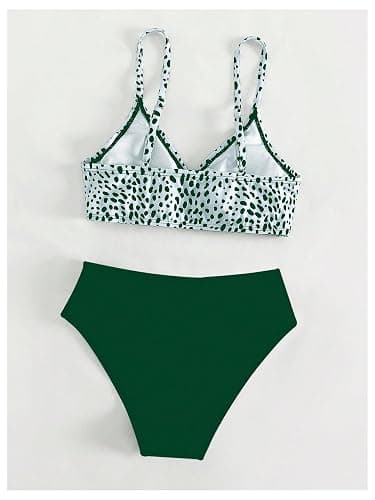 SOLY HUX Girl's Floral Print Bikini Bathing Suits 2 Piece Swimsuits thumbnail 2
