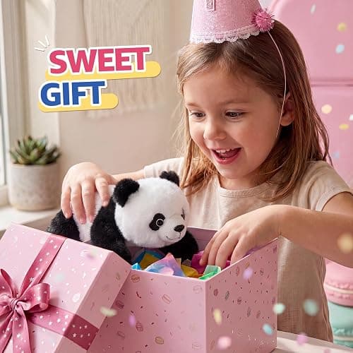 PEACH CAT Panda Stuffed Animal Cute Plushies Small Plush Toys Birthday Gifts for Girls Boys Kids thumbnail 7