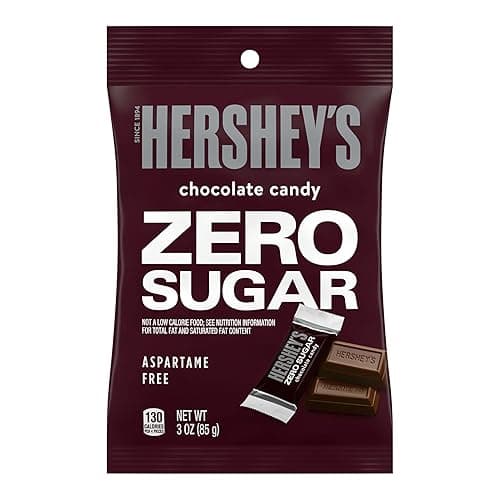 HERSHEY'S Zero Sugar Chocolate Candy Bags, 3 oz (12 Count) thumbnail 4