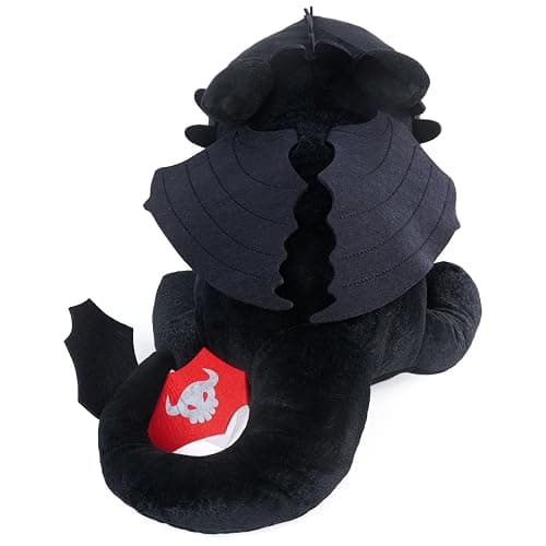 DreamWorks Dragons How to Train Your Dragon, Large Toothless Plush Toy, Stuffed Animal, Movie Merch, Kids Toys, Ages 3 and Up, 18” thumbnail 9