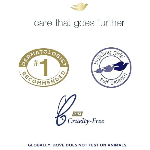Dove Beauty Bar More Moisturizing Than Bar Soap for Softer Skin, Fragrance-Free, Hypoallergenic Beauty Bar Sensitive Skin With Gentle Cleanser 3.75 oz 14 Bars thumbnail 7