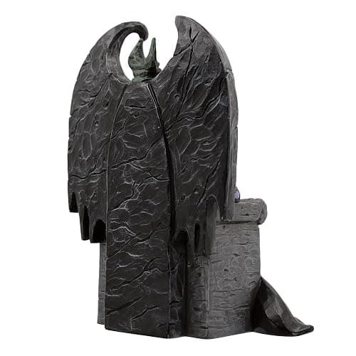 Enesco Disney Traditions Collection by Jim Shore Sleeping Beauty Maleficent Sitting on Throne Figurine- Resin Hand Painted Crafted Disney Halloween Collectible Figurines Home Decor Statue, 4 Inch thumbnail 6