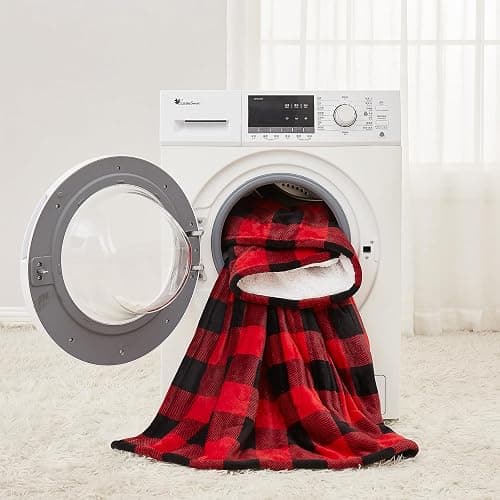 Homemate Electric Blanket Heated Throw - 50“x60“ Ultra Soft Cozy Flannel Heating Blanket with 10 Fast Heat Levels 8 Hours Auto Off Over-Heated Protection ETL Certification Keep Warm in Home Office thumbnail 2