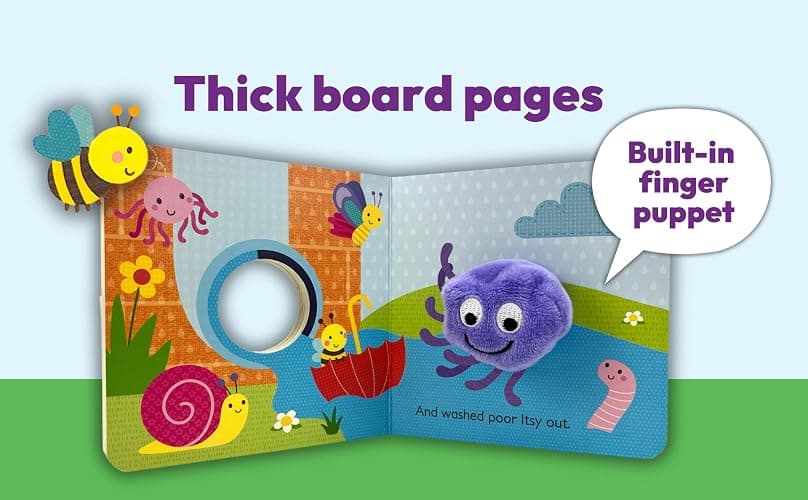 Itsy Bitsy Spider (Finger Puppet Board Book) thumbnail 3