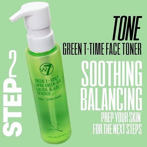 W7 Self Care Skincare Set - Complete Daily Face Routine | Face Cleanser, Toner, Serum, Moisturizer & Lip Mask thumbnail 3