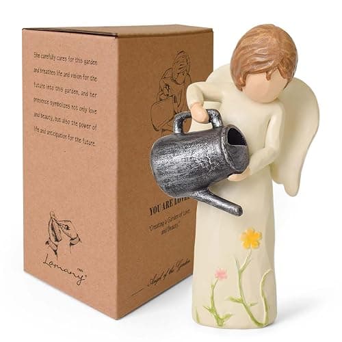Loyzcy Gardening Gifts for Women, Garden Gift for Gardeners Woman | Garden Gifts for Mom, Sisters, Friends, New Home Gift Ideas, Unique Sculpted Hand-Painted Figurine - Image 1