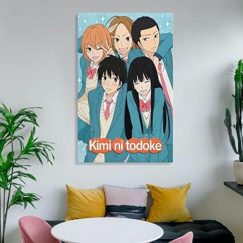 GERRIT Anime Kimi Ni Todoke From Me to You Canvas Wall Art for Room Aesthetic and Decor - Bedroom Living Room Poster 24x36inch(60x90cm) Unframe-style thumbnail 6