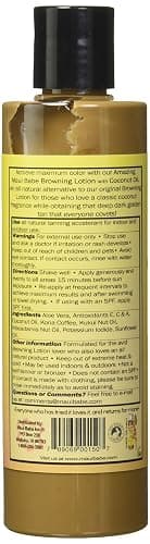 Maui Babe Browning Lotion with Coconut Oil 8oz (236ml) thumbnail 2