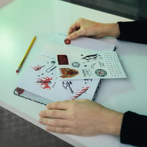 Notebook Journal Stranger Things Official | Hardcover Journaling Notebooks + Pencil | A5 Notebook | Cute Notebooks | 192 Lined Pages thumbnail 5